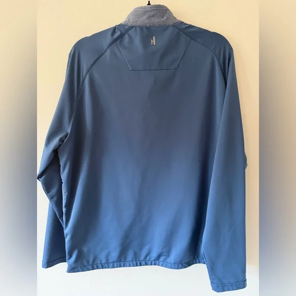 Johnnie-O Golf Jacket Men’s Large Blue Full Zip Performance